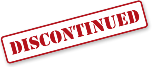 discontinued